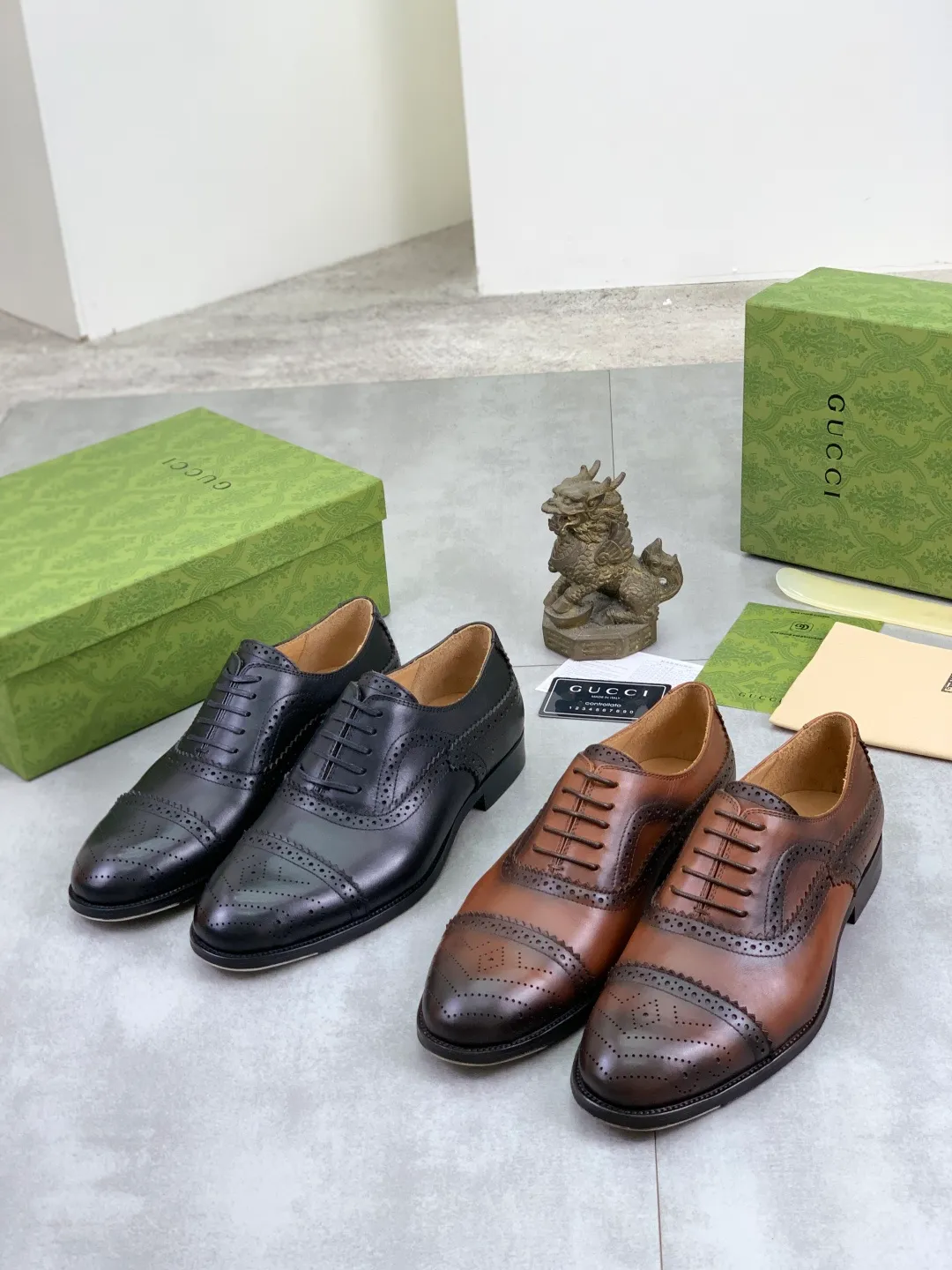 Men's men's shoes 💰P640 [New style] Water dyed cowhide 💰💎💎💎 [Gucci] GUCCI high-end men's formal business leather shoes, original order 1:1! Original imported high-end open-edge beaded calfskin, original metal buckle, imported first-layer cowhide lining for feet. Original high-end outsole, men's shoe size: 39-44 (45 customized) black and brown colors available